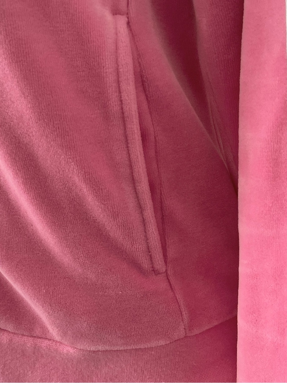 Mary Kay 2 Piece Avia Activewear Pink Velour Co-Ord Track Suit Size M Rare VTG - Picture 10 of 16